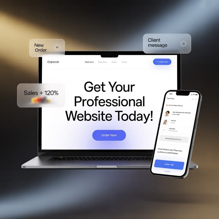 Modern website design